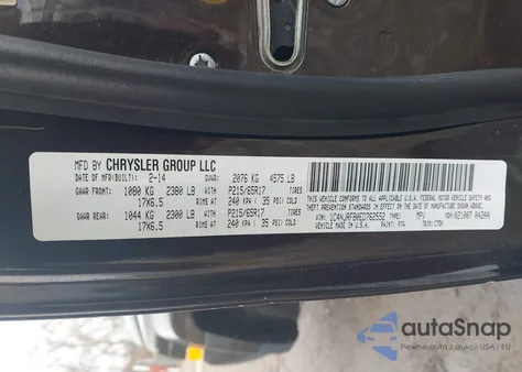 2014 Jeep Patriot Latitude из США, поврежденный, VIN 1C4NJRFB0ED762552